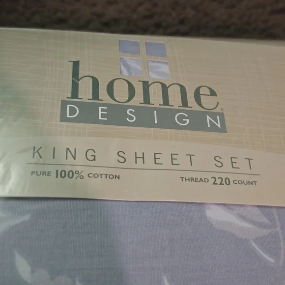 Home Design king sheet set - Picture 2 of 5